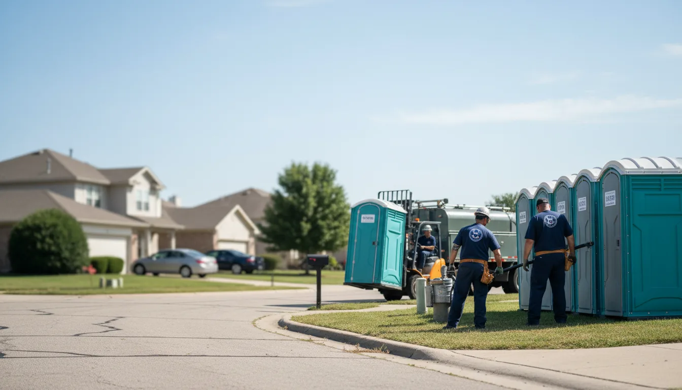 Porta Potty Rental in Kyle, TX near me